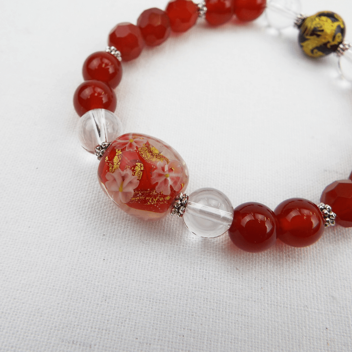 願魂】天然石ブレスレット-Sサイズ 金櫻 赤 – 雑貨店Noichi(ノイチ 願魂】天然石ブレスレット-Sサイズ 金櫻 赤 – 雑貨店Noichi(ノイチ