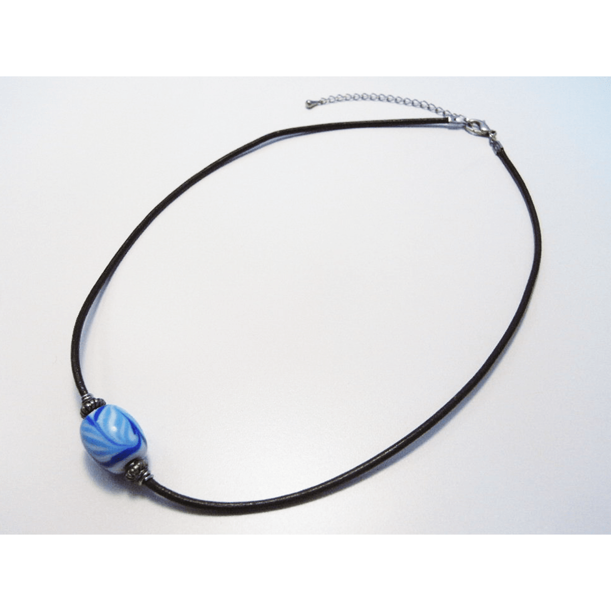 ミスマルノタマ　ネックレス　トップ　本革紐　① ミスマルノタマ ネックレス トップ 本革紐 ① カタカムナ