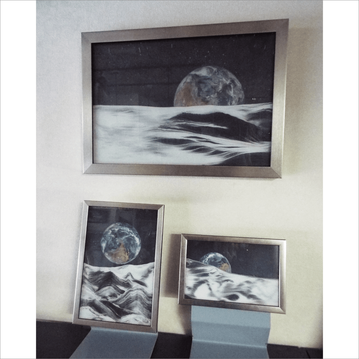 サンドピクチャー 壁掛け(卓上両用)タイプ アース KB collection サンドピクチャー 壁掛け(卓上両用)タイプ アース KB collection