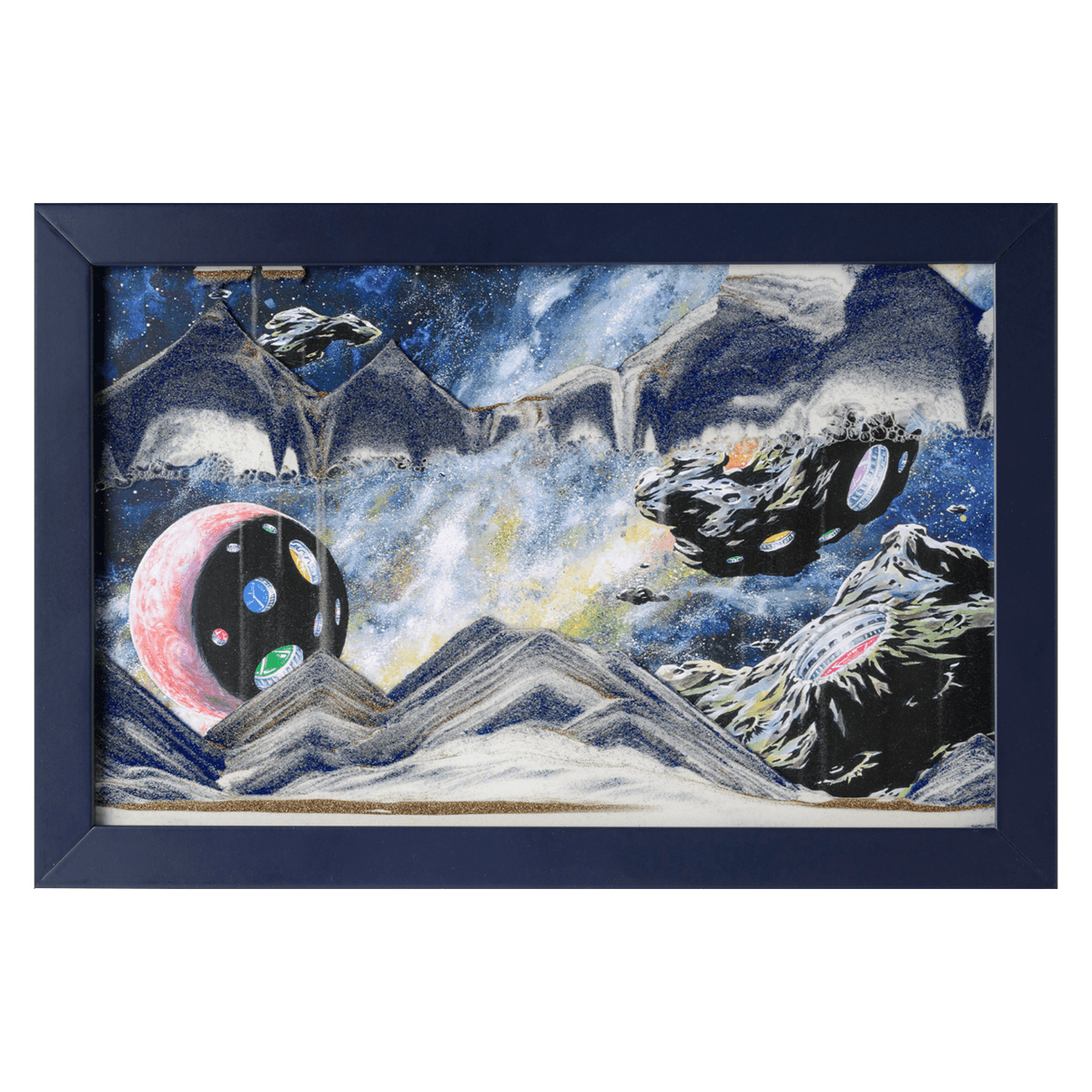 サンドピクチャー 壁掛け(卓上両用)タイプ 松本零士デザイン Galaxy サンドピクチャー 壁掛け(卓上両用)タイプ 松本零士デザイン Galaxy