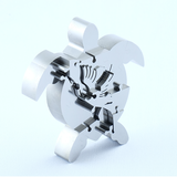 メタリックパズル　ZIREL　鶴亀（15ピース）