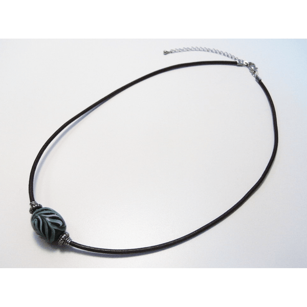 ミスマルノタマ ネックレス トップ 本革紐 ② ミスマルノタマ ミスマルノタマ ネックレス トップ 本革紐 ② ミスマルノタマ